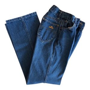 Vintage 80’s90’s Chic Women's Straight Leg Jeans - Blue